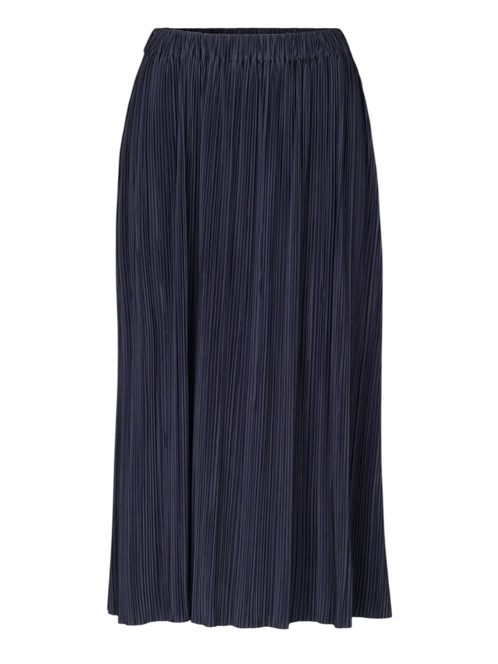 Samsoe Samsoe Uma midi skirt in navy pleated gathered size M excellent condition